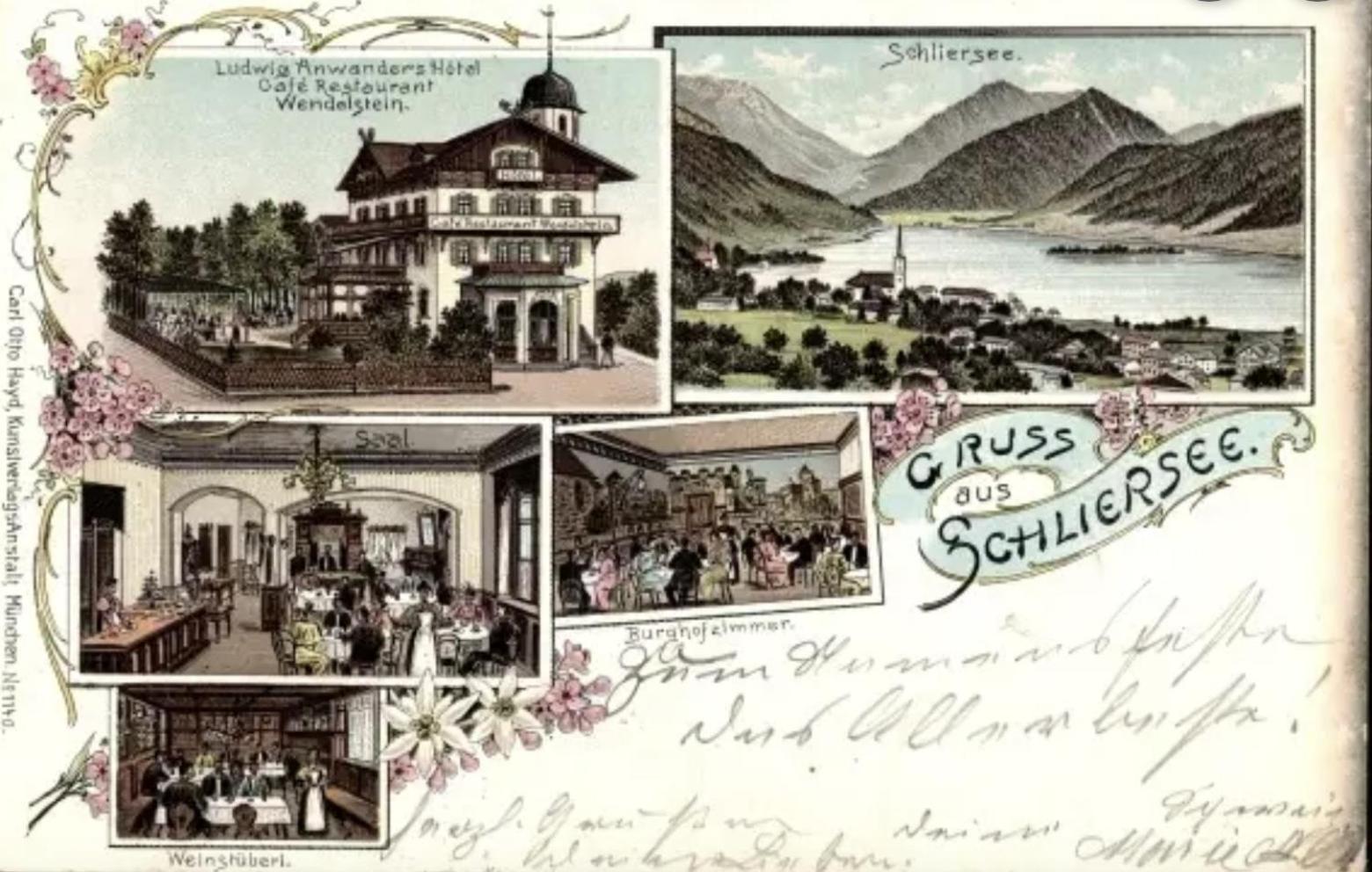 2 Zimmer Ferienwohnung „Schliersberg“ Schliersee Exterior foto